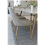 Matgrupp Polar med Plaza matstolar, 180 × 90 cm