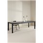 Matbord Slider, 170 × 95 cm, Svart