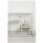 Sidobord Staal, Beige