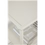 Sidobord Staal, Beige