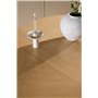 Matbord Strada, Ø120 cm, Vitlaserad