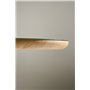 Ovalt matbord Castor, 200 × 90 cm, Natur