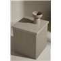 Sidobord Lenox, 40 × 40 cm, Beige