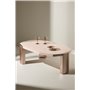 Soffbord Kres, 125 × 71 cm, Pink