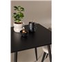 Matgrupp Polar med Velvet matstolar, 75 × 75 cm