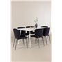 Matgrupp Silar med Modesto matstolar, 180 × 90 cm