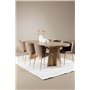 Matgrupp Bootcut med Modesto matstolar, 230 × 115 cm