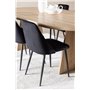 Matgrupp Bootcut med Night matstolar, 230 × 115 cm