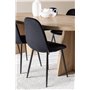 Matgrupp Bootcut med Polar matstolar, 230 × 115 cm