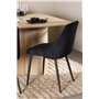 Matgrupp Olivia med Night matstolar, 210 × 100 cm