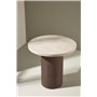 Runt soffbord Megg, Ø50 cm, Beige