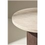Runt soffbord Megg, Ø50 cm, Beige