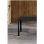 Matbord Capo, 160 × 100 cm, Svart