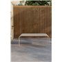 Matbord Borneo, 200 × 100 cm, Beige