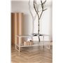 Sidobord Staal, 102 × 43 cm, Beige