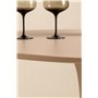 Runt matbord Glade, Ø100 cm, Beige