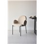 Matstol Blom, Beige/Svart