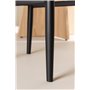 Matstol Alfons, Beige/Svart