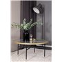 Runt soffbord Bubbles, Ø98 cm, Gold