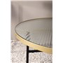 Runt soffbord Bubbles, Ø98 cm, Gold