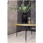 Runt soffbord Bubbles, Ø98 cm, Gold