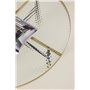 Runt soffbord Bubbles, Ø98 cm, Gold