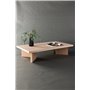 Soffbord Bassholmen, 140 × 80 cm, Vitlaserad