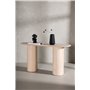 Sidobord Bianca Console Table Bord, 130 × 40 cm, Vitlaserad