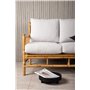 3-sitssoffa Cane 3-Sits, Natur