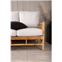 3-sitssoffa Cane 3-Sits, Natur