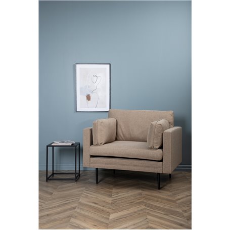 Fåtölj Boom, 110 × 90 cm, Brun