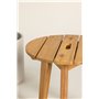 Runt sidobord Chania Bord, Ø40 cm, Natur