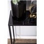 Sidobord Dipp Bord, 100 × 30 cm, Svart