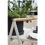 Sidobord Clarin Bord, 43 × 43 cm, Beige