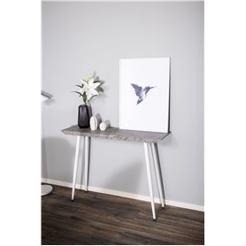 Sidobord Edge Bord, 110 × 30 cm, Vit