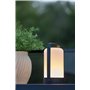 Bordslampa Fern, Vit