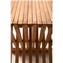Sidobord Ghana Bord, 40 × 40 cm, Natur