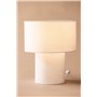 Bordslampa Globia, Vit