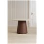 Runt matbord Lanzo, Ø120 cm, Beige