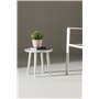 Runt sidobord Lina, Ø40 cm, Beige