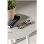Runt sidobord Lina, Ø40 cm, Beige