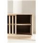 TV-bänk Lugo, 180 cm, Vitlaserad