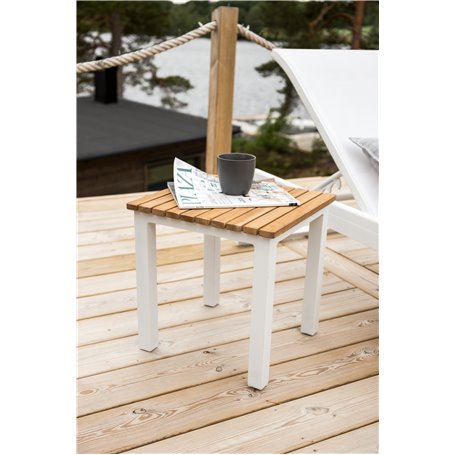 Sidobord Mexico Bord, 40 × 40 cm, Natur