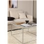 Soffbord Netz, 80 × 80 cm, Beige