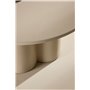 Runt soffbord Olivia, Ø80 cm, Beige