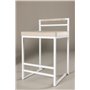Barstol Opelika, Beige/Vit