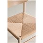 Matstol Polly, Beige/Vitlaserad