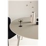 Runt matbord Plaza, Ø120 cm, Beige