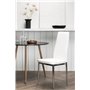 Matstol Pastill, Vit/Silver