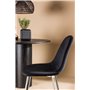 Matstol Polar, Svart/Silver